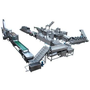 220V Frozen French Fries Production Line