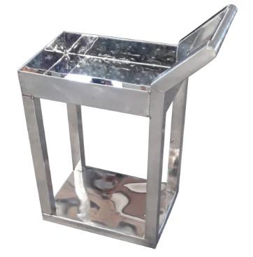 Stainless Steel Hospital Trolley