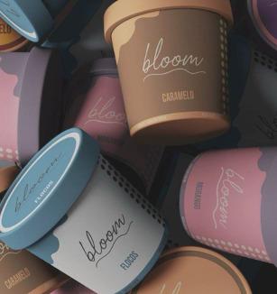 White Paper Container