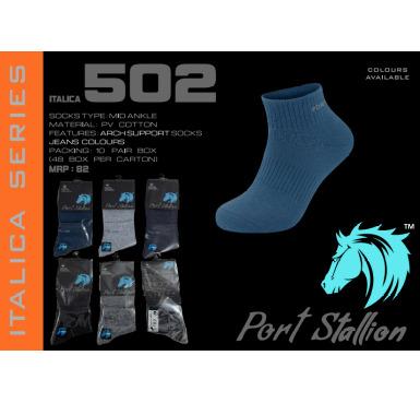 Mid Ankle Socks 502