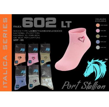 Ladies Thumb Ankle Socks 602 LT