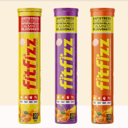 Fitfizz Vitamin C 1000mg Orange Flavour