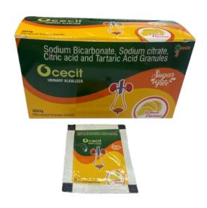 Ocecit Urinary Alkalizer Lemon flavour