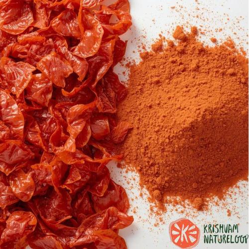 Orange Organic flakes, Organic powder, Non organic flakes, Non organic Powder