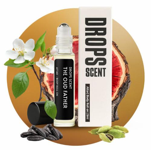The OudFather | 90% Oil | 5ML | Attar Metal Roll On |  Attar For Men And Women |