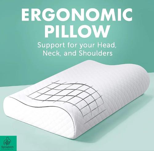 Neck Rest S Curve Pillow (Universal Size)