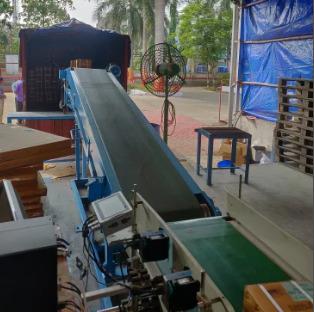 On Line Check-Weighing With Labeling And Printing System