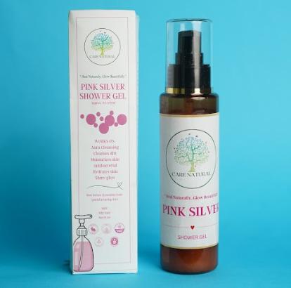 Pink Silver Shower Gel
