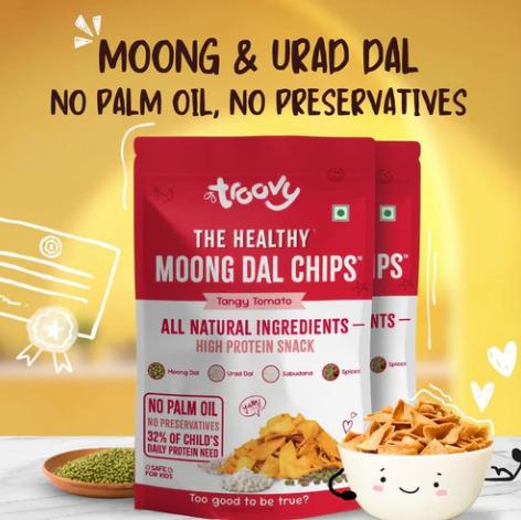 The Healthy High Protein Moong Dal Chips