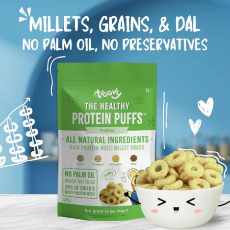 The Healthy High Protein Puffs- Pudina