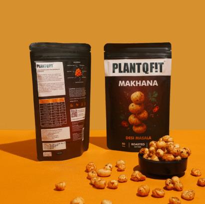 PLANTQFIT Roasted Makhana-Desi Masala