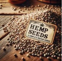 Roasted Hemp Seeds 100gm