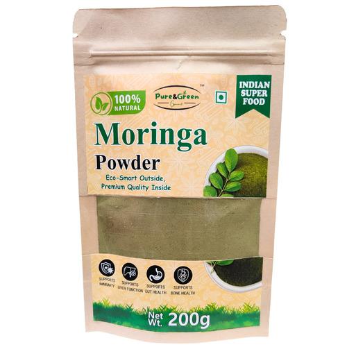 Pure&Green Gourmet Organic Moringa Powder â 100% Natural & Raw 