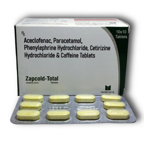 Zapcold Total Tablets