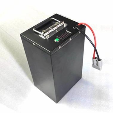48volt 24AH Electric Scooter Bike Lithium Battery Pack with LED Indicator and BMS