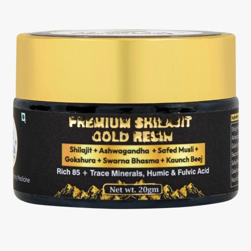 Premium shilajit Gold resin