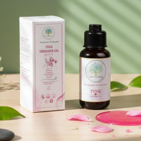 Pink Shimmer Oil