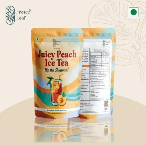 Juicy Peach Ice Tea : (Cool and Juicy, Summer Refreshing Drink)