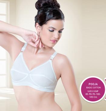 POOJA BASIC COTTON BRA