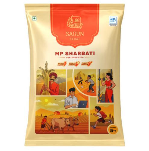 Atta - MP Sharbati Atta 5kg fortified