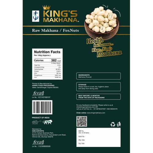 KING'S MAKHANA Raw Makhana