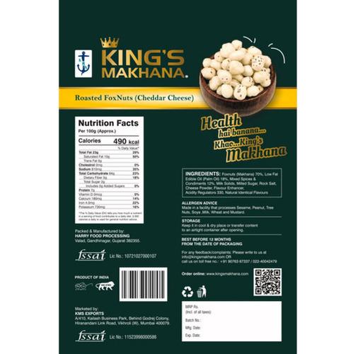 KING'S MAKHANA Cheddar Cheese