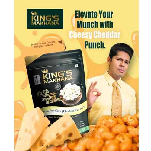 KING'S MAKHANA Cheddar Cheese