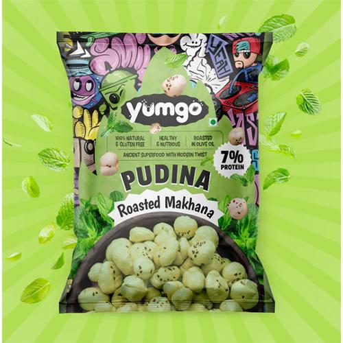 Yumgo Pudina Roasted Makhana 12g Mini Pack