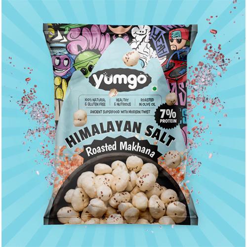 Yumgo Himalayan Salt Roasted Makhana Salted Fox Nuts