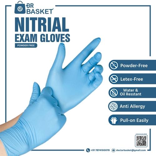 Disposable Latex Examination Gloves, Nitrile Examination Gloves
