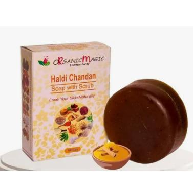 Haldi Chandan Scrubbing Soap