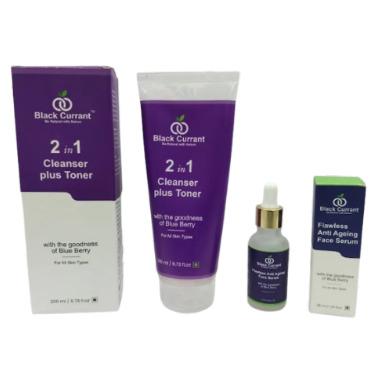 2 in 1 Cleanser plus Toner / Flawless Anti Ageing Face Serum