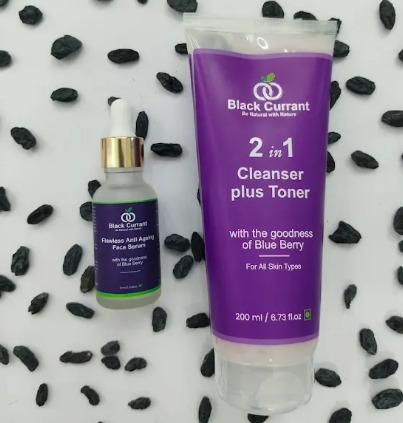 2 in 1 Cleanser plus Toner / Flawless Anti Ageing Face Serum