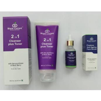 2 in 1 Cleanser plus Toner / Flawless Anti Ageing Face Serum