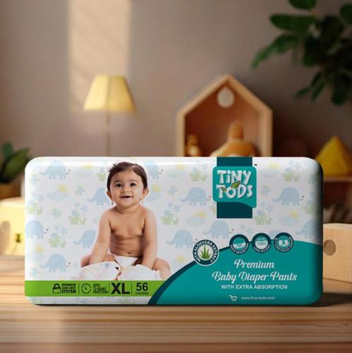 Tiny Tods premium baby diaper | XL (extra large) | 56 Diapers