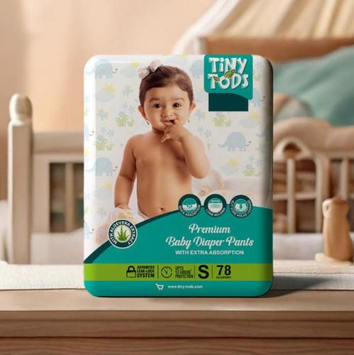 Tiny Tods premium baby diaper | S (small) | 78 Diapers