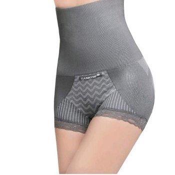 Women Bamboo Gray Patent Briefs