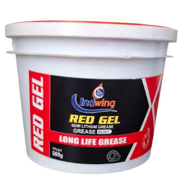 GREASE - RED GEL Semi Lithium Grease NLGI-3 (500g,1Kg,18Kg etc)
