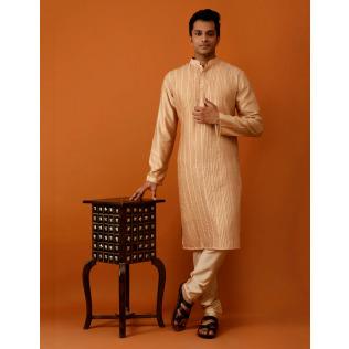 Long Kurta Chudidar Soft Gold Kurta