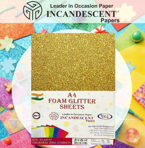 A4 Foam Glitter Sheet