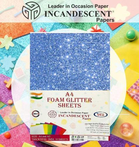 A4 Foam Glitter Sheet