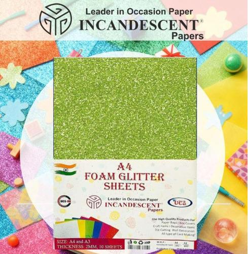 A4 Foam Glitter Sheet
