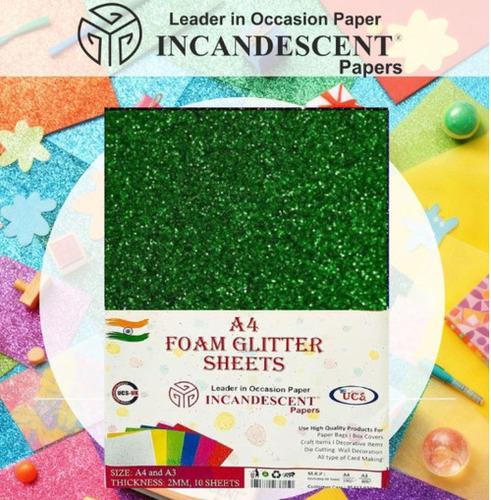 A4 Foam Glitter Sheet