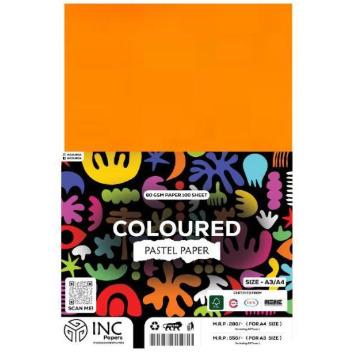 Coloured Pastel Paper