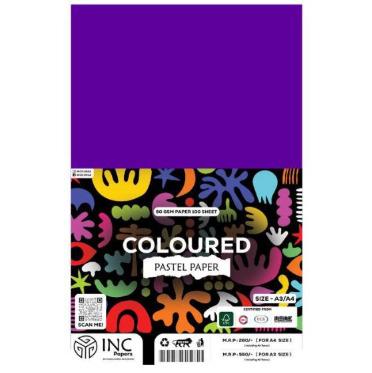 Coloured Pastel Paper