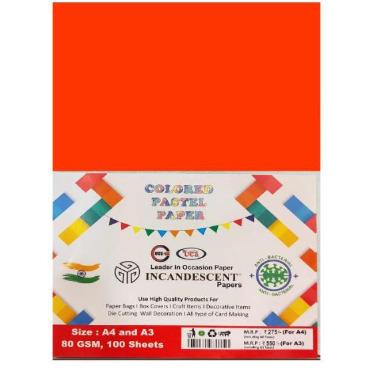 Coloured Pastel Paper