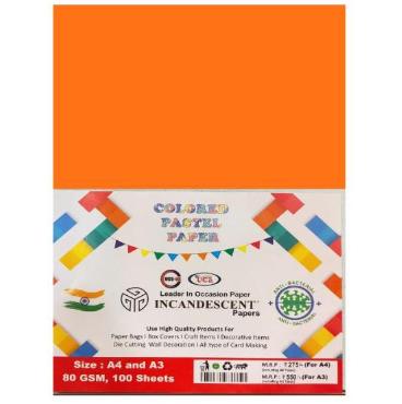 Coloured Pastel Paper