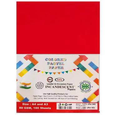 Coloured Pastel Paper