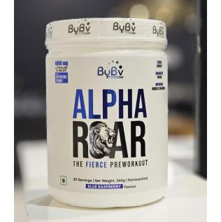 BYBV -  ALPHA ROAR - PREWORKOUT - Flavour Blue Raspberry