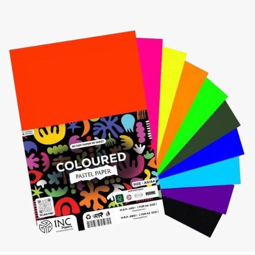 Coloured Pastel Paper